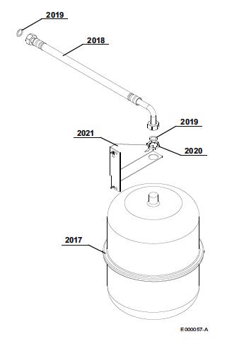 Schéma éclaté Vue Principale — Remeha REMEHA CALORA TOWER OIL